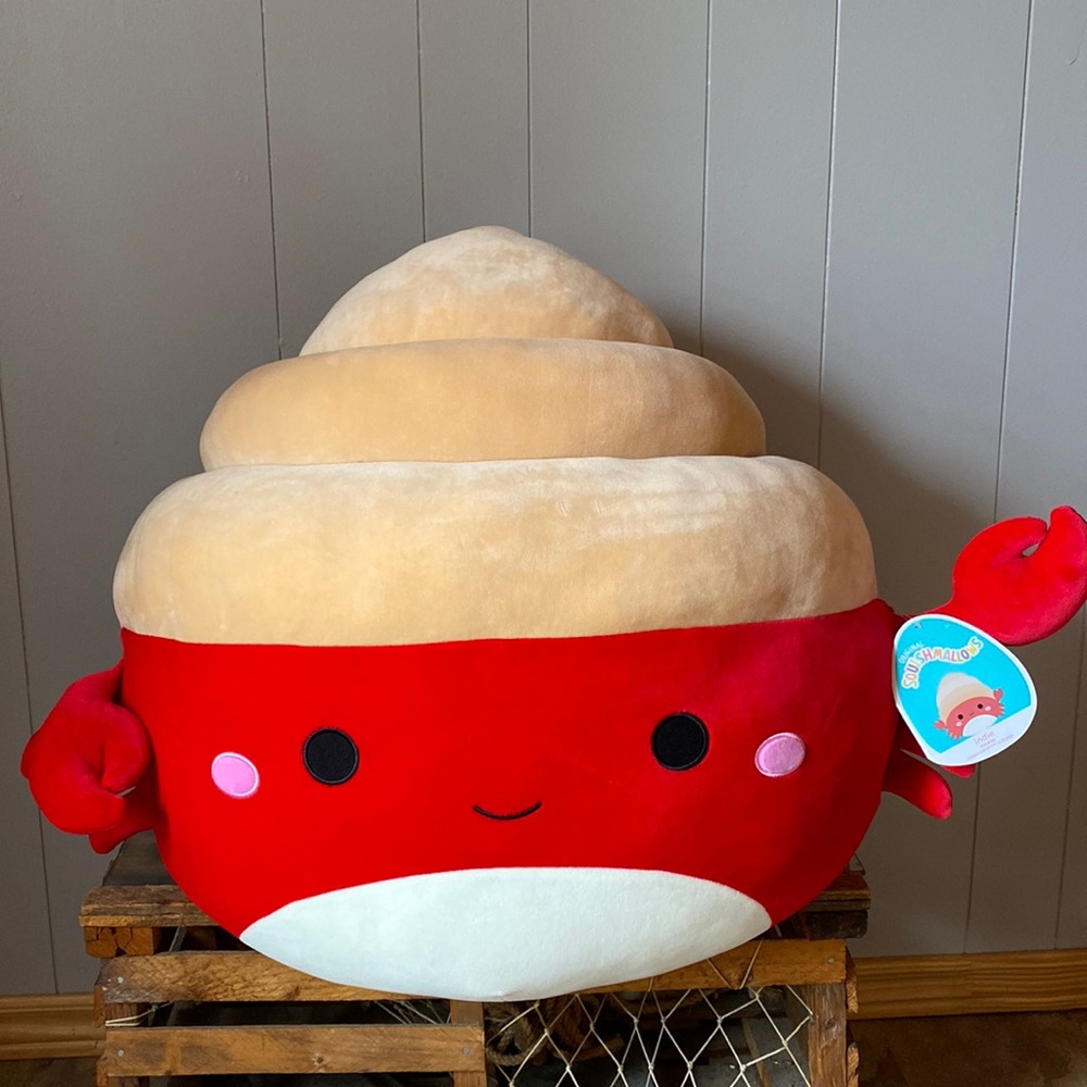 24” indie the hermit crab Squishmallow